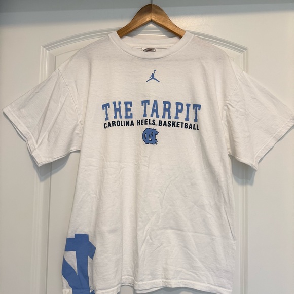 Nike Other - Nike Silver Tag White and Blue Carolina Basketball T-Shirt size large